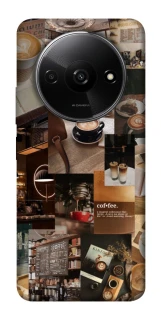 Чехол на Xiaomi Redmi A3 Coffee collage ver.2 фото 1 из 1