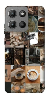 Чохол на Motorola Moto G15 4G Coffee collage ver.3 фото 1 з 1