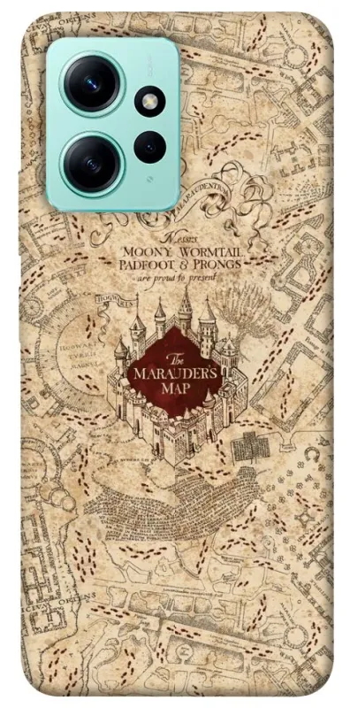 Чохол на Xiaomi Redmi Note 12 4G Marauders map фото 1 з 1