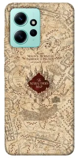 Чехол на Xiaomi Redmi Note 12 4G Marauders map фото 1 из 1