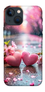 Чехол на Apple iPhone 13 mini (5.4") Pink heart фото 1 из 1