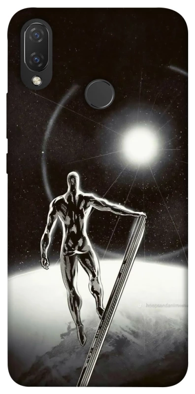 Чохол на Huawei P Smart+ (nova 3i) Срібний серфер фото 1 з 1