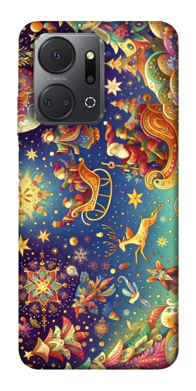 Чохол на Huawei Honor X7a Christmas spirit ver.10 фото 1 з 1