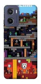 Чохол на Motorola Moto G05 Minecraft фото 1 з 1