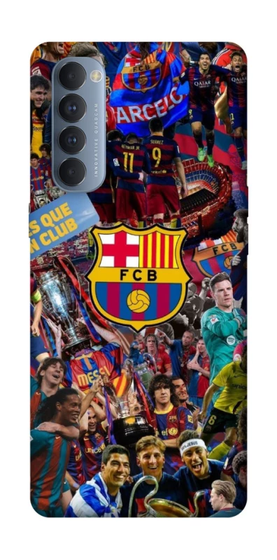 Чохол на Oppo Reno 4 Pro FC Barcelona v4 фото 1 з 1