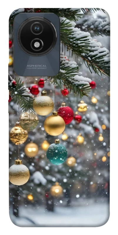 Чохол на Vivo Y02 Новорічний v48 фото 1 з 1