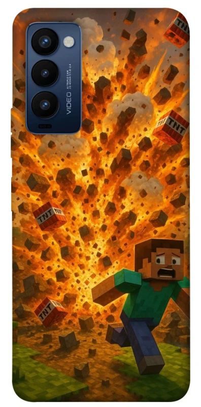 Чохол на TECNO Camon 18 Minecraft v7 фото 1 з 1