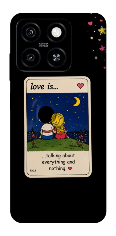 Чохол на ZTE Blade A55 4G Love is ver.6 фото 1 з 1