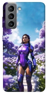 Чохол на Samsung Galaxy S21 FE Cyber space girl ver.4 фото 1 з 1