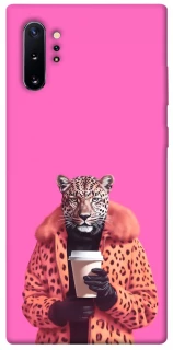 Чохол на Samsung Galaxy Note 10 Plus Леопард з кавою фото 1 з 1