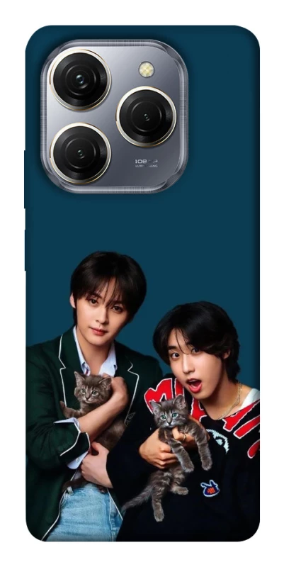 Чохол на TECNO Spark 20 Pro Lee Know and Han - Stray Kids фото 1 з 1