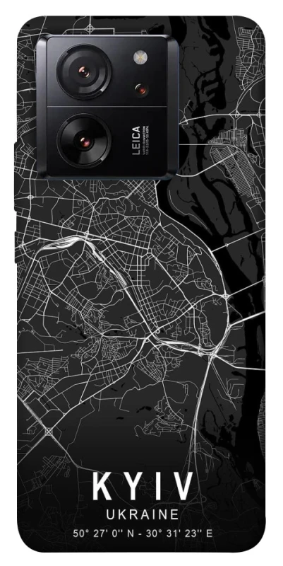 Чохол на Xiaomi 13T Pro Kyiv map фото 1 з 1
