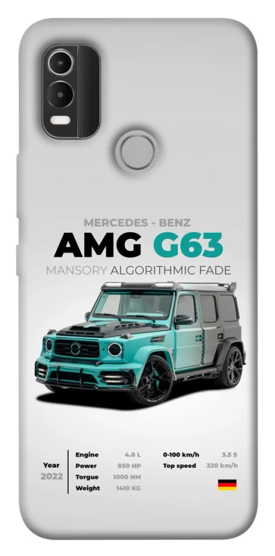 Чохол на Nokia C21 Plus Mint amg G63 фото 1 з 1