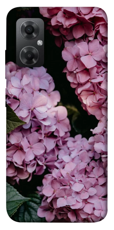 Чехол на Xiaomi Redmi Note 11R Розовые гартензии фото 1 из 1