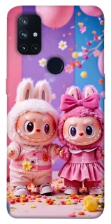 Чехол на OnePlus Nord N10 5G Labubu twins ver.2 фото 1 из 1