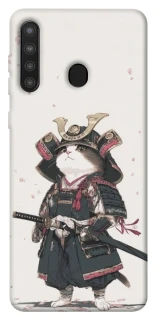 Чохол на Samsung Galaxy A21 Samurai Cat Warrior фото 1 з 1