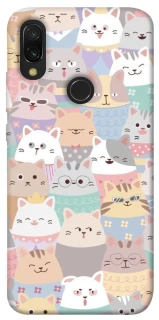 Чохол на Xiaomi Redmi 7 Funny Kittens ver.2 фото 1 з 1