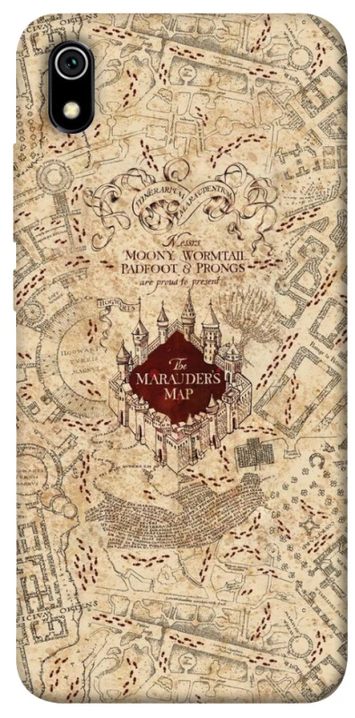 Чохол на Xiaomi Redmi 7A Harry Potter Marauder's Map фото 1 з 1
