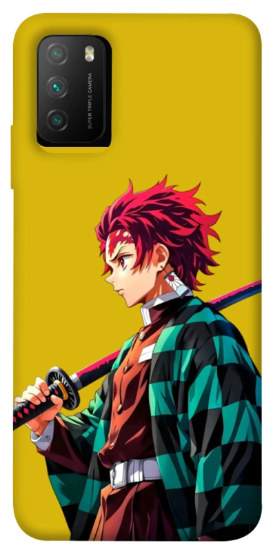Чохол на Xiaomi Poco M3 Tanjiro Kamado v2 фото 1 з 1