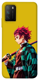 Чохол на Xiaomi Poco M3 Tanjiro Kamado v2 фото 1 з 1
