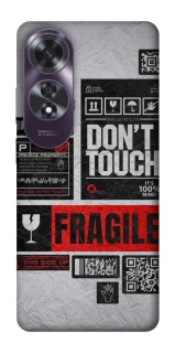 Чохол на Oppo A60 Don't touch фото 1 з 1