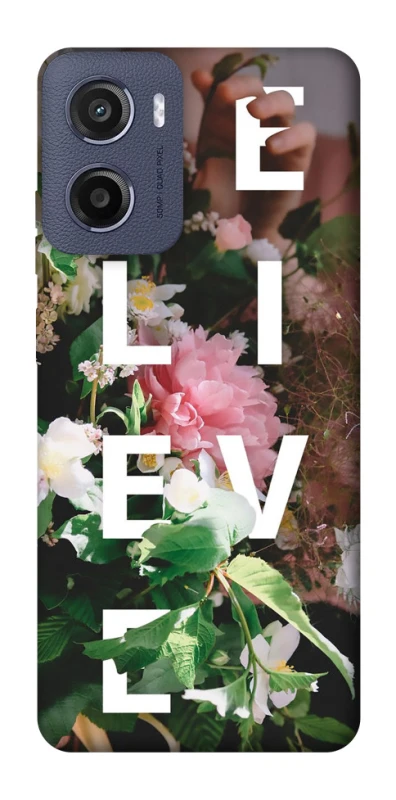 Чехол на Motorola Moto E15 Believe фото 1 из 1