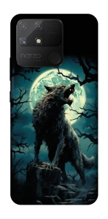 Чохол на Realme Narzo 50A Вовк під місяцем фото 1 з 1
