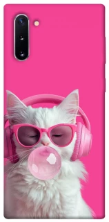 Чохол на Samsung Galaxy Note 10 Pink kitty фото 1 Чохол на Samsung Galaxy Note 10 Pink kitty фото 1 з 1