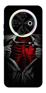 Чохол на TECNO Spark 30C Skeleton Heart фото 1 з 1