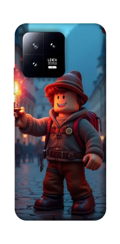 Чохол на Xiaomi 13 Roblox Fire Logo Blue Flames фото 1 з 1