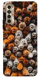 Чехол на TECNO Camon 17P Сat paws фото 1 из 1