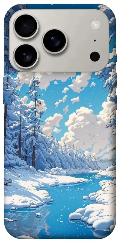 Чехол на Apple iPhone 18 Pro Winter art фото 1 из 2