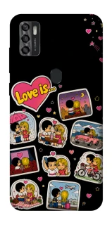 Чехол на ZTE Blade A7s (2020) Love is ver.3 фото 1 из 1