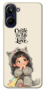 Чехол на Realme 10 4G Create the life you love фото 1 из 1