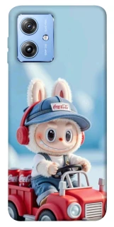 Чохол на Motorola Moto G84 Labubu in the car фото 1 з 1