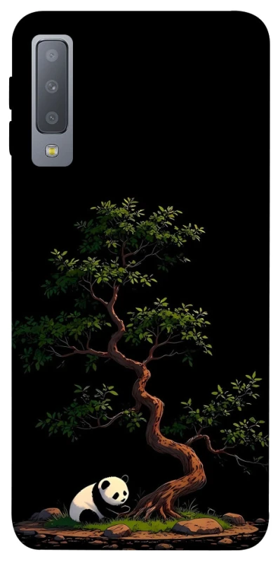 Чохол на Samsung A750 Galaxy A7 (2018) Panda and tree фото 1 з 1