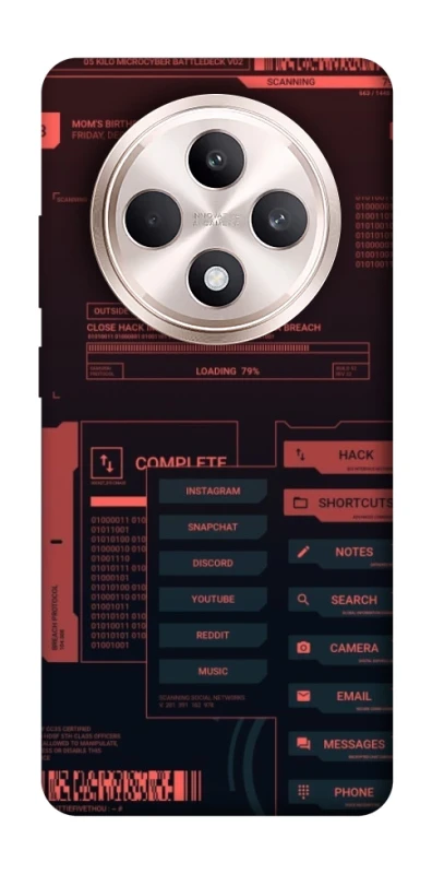 Чохол на Oppo Reno 12 F 4G/5G Attention фото 1 з 1