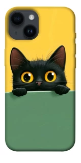 Чехол на Apple iPhone 14 (6.1") Black cat v2 фото 1 из 1