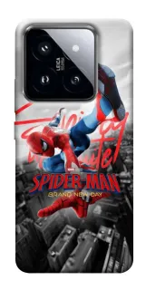 Чехол на Xiaomi 14 Pro Spider Man ver.1 фото 1 из 1