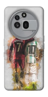 Чехол на Nothing Phone (3a) Pro Ronaldo и Messi фото 1 из 1