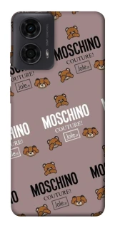 Чохол на Motorola Moto G04 Moschino фото 1 з 1