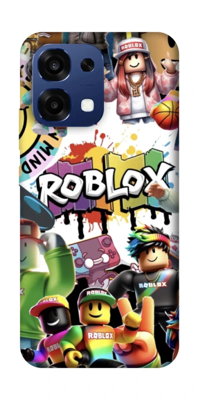 Чохол на Oppo A6 Pro 4G/5G Roblox Characters Collage фото 2 з 2