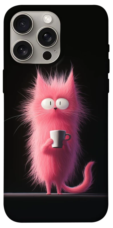Чехол на Apple iPhone 15 Pro Max (6.7") Розовый котёнок фото 1 из 1