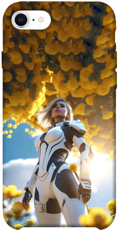 Чохол на Apple iPhone SE (2020) Cyber space girl ver.3 фото 1 з 1