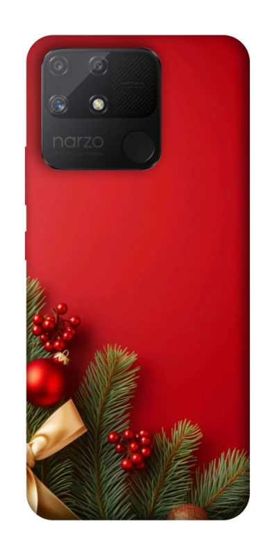 Чехол на Realme Narzo 50A Новогодний v21 фото 1 из 1