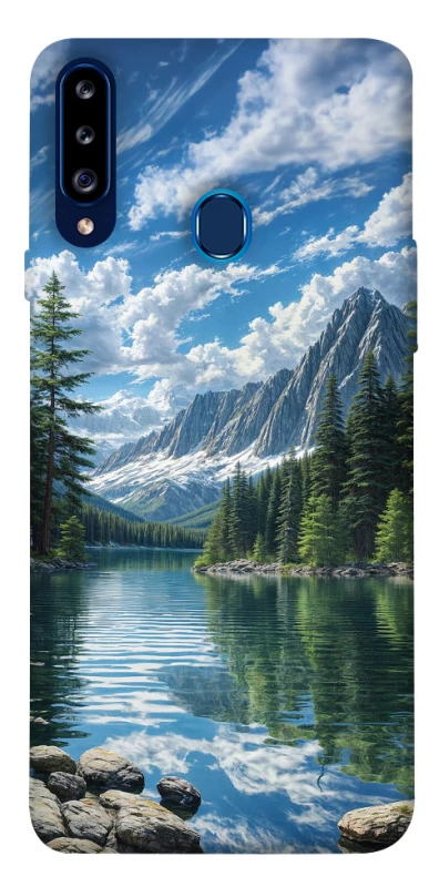 Чохол на Samsung Galaxy A20s River in the mountains фото 1 з 1