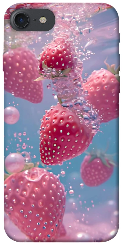 Чохол на Apple iPhone 7 / 8 (4.7") Полуниця в воді фото 1 з 1