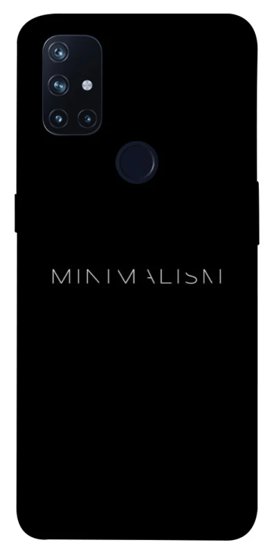 Чохол на OnePlus Nord N10 5G Minimalism фото 1 з 1
