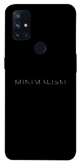 Чехол на OnePlus Nord N10 5G Minimalism фото 1 из 1