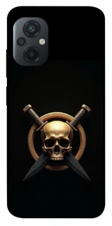 Чохол на Xiaomi Poco M5 Golden Skull фото 1 з 1